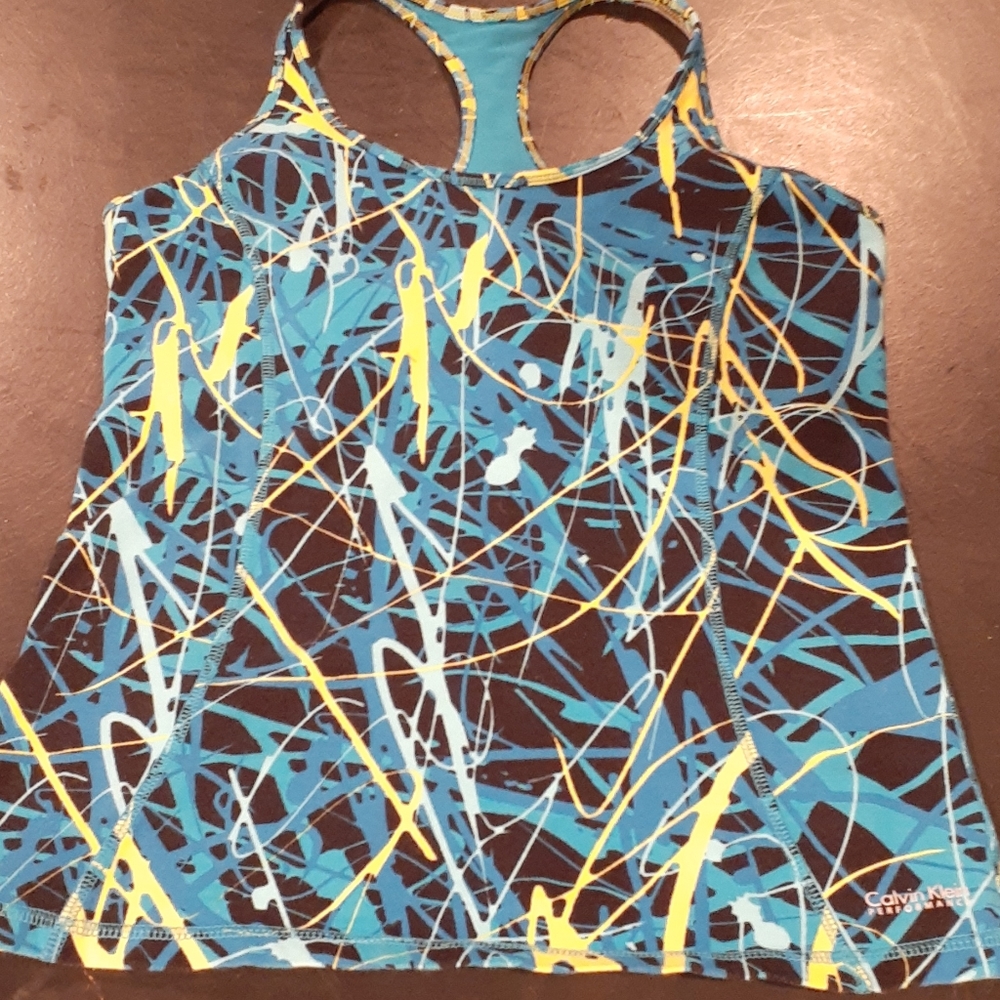 NWOT  Calvin Klein Swim Top Size S - Picture 7 of 7